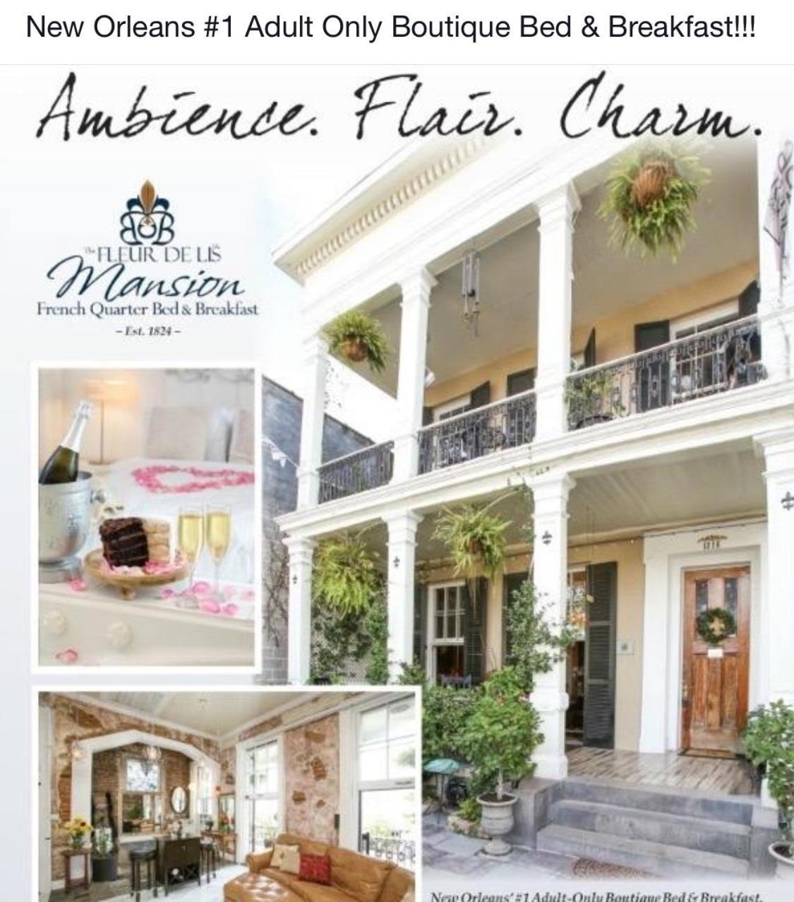 Bed and Breakfast Fleur De Lis Mansion Nowy Orlean Zewnętrze zdjęcie